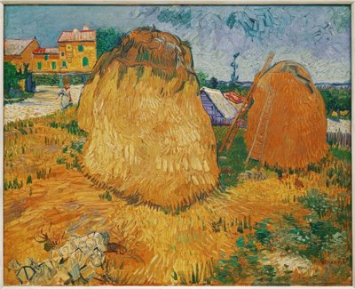 Meule de foin en Provence - Vincent van Gogh